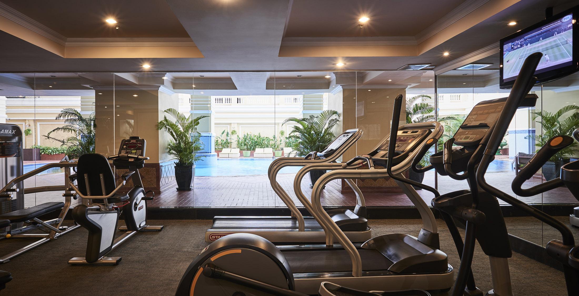 Sherwood Residence Πόλη Χο Τσι Μινχ Εξωτερικό φωτογραφία The gym at the hotel